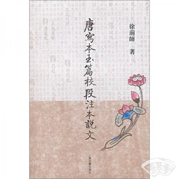 唐写本玉篇校段 注本说文