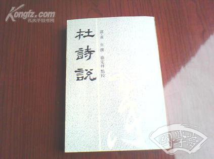 杜诗说