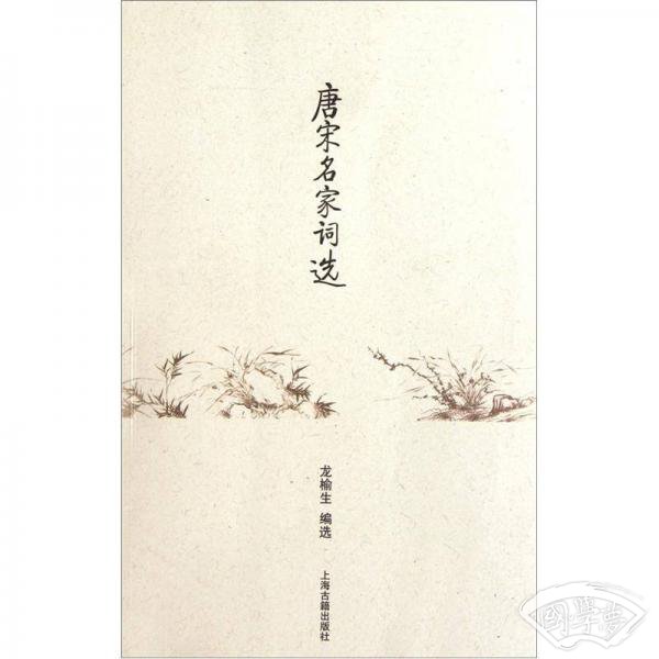 唐宋名家词选