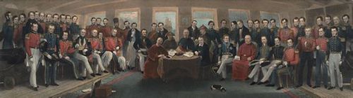 第一次鸦片战争后签订了什么条约？