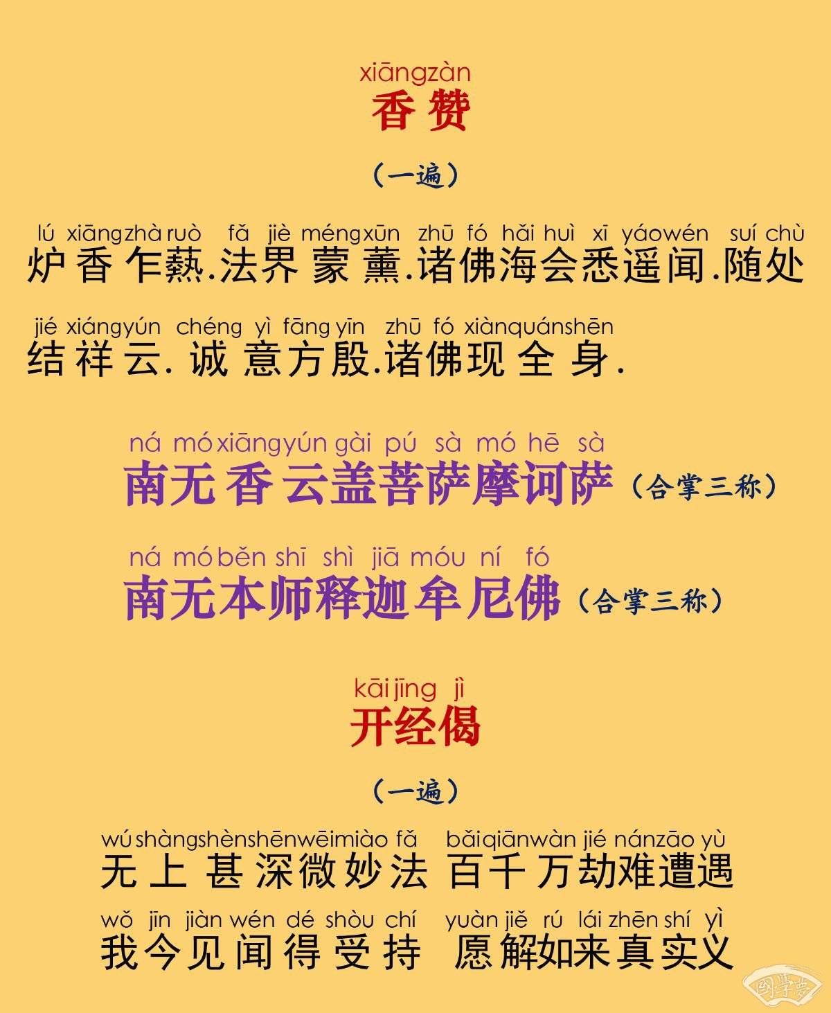 显无边佛土功德经拼音版
