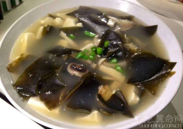 海带的血型是什么血型   海带的血型是O型血