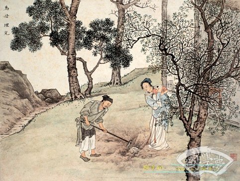 24孝：埋儿奉母