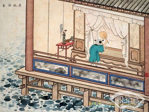 24孝：扇枕温衾