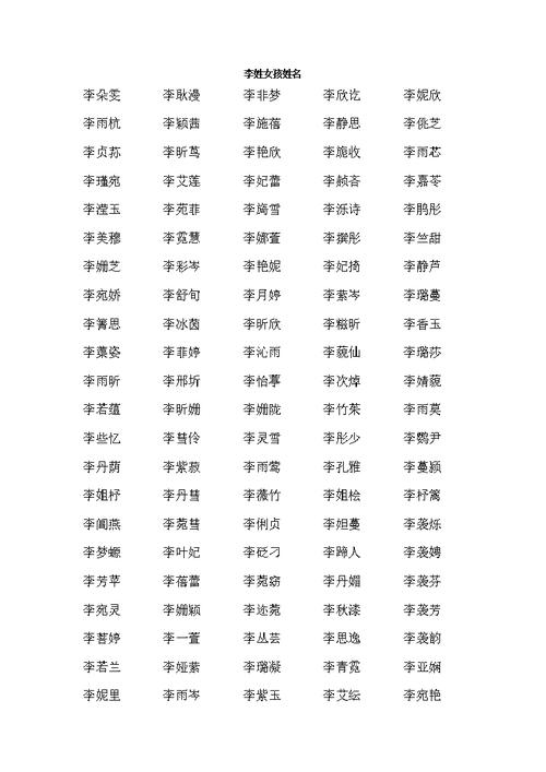 给姓李的宝宝起名字 李姓好听到爆炸的名字-周易起名-国学梦